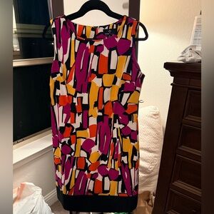 Ronni Nicole Vibrant Geometric Mini Dress